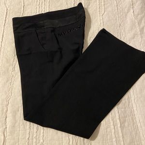 Bebe black tuxedo dress pants
